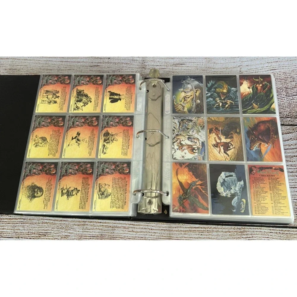 Lot 540 FPG Fantasy Art Trading Cards Vintage Mixed Collection Bulk Lot Used